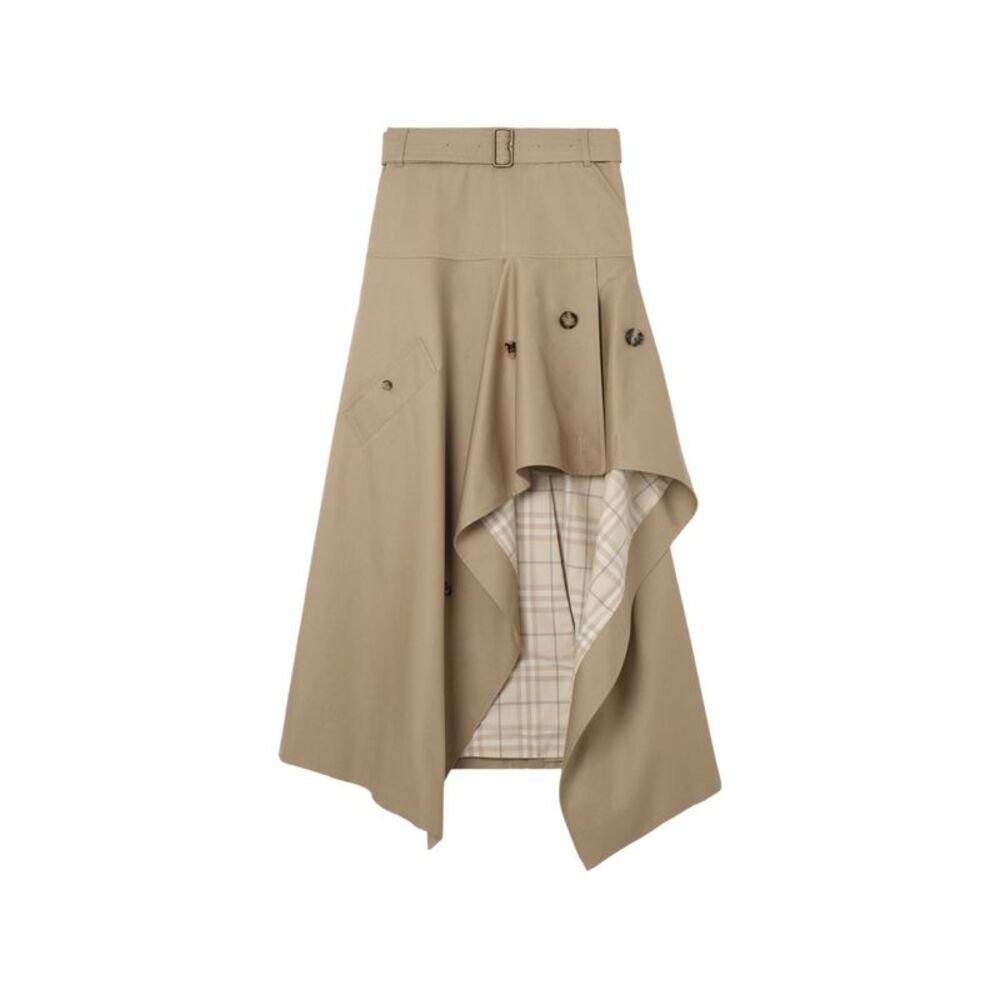 Burberry Women Cotton Long Skirt